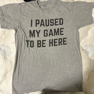 Video gaming shirt